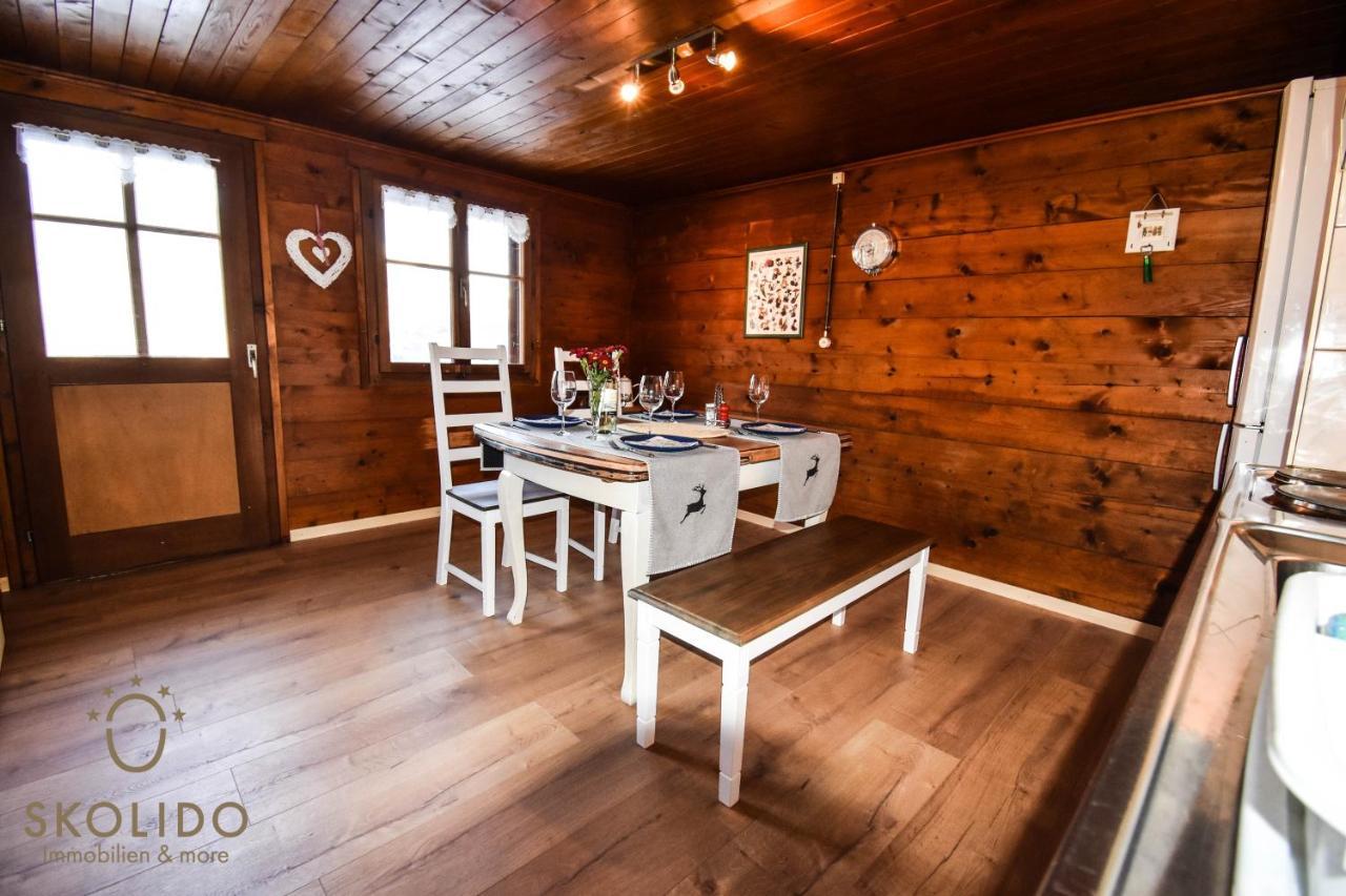 Cosy Chalet In Brig-Glis Esterno foto