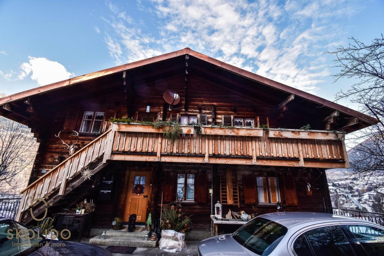 Cosy Chalet In Brig-Glis Esterno foto